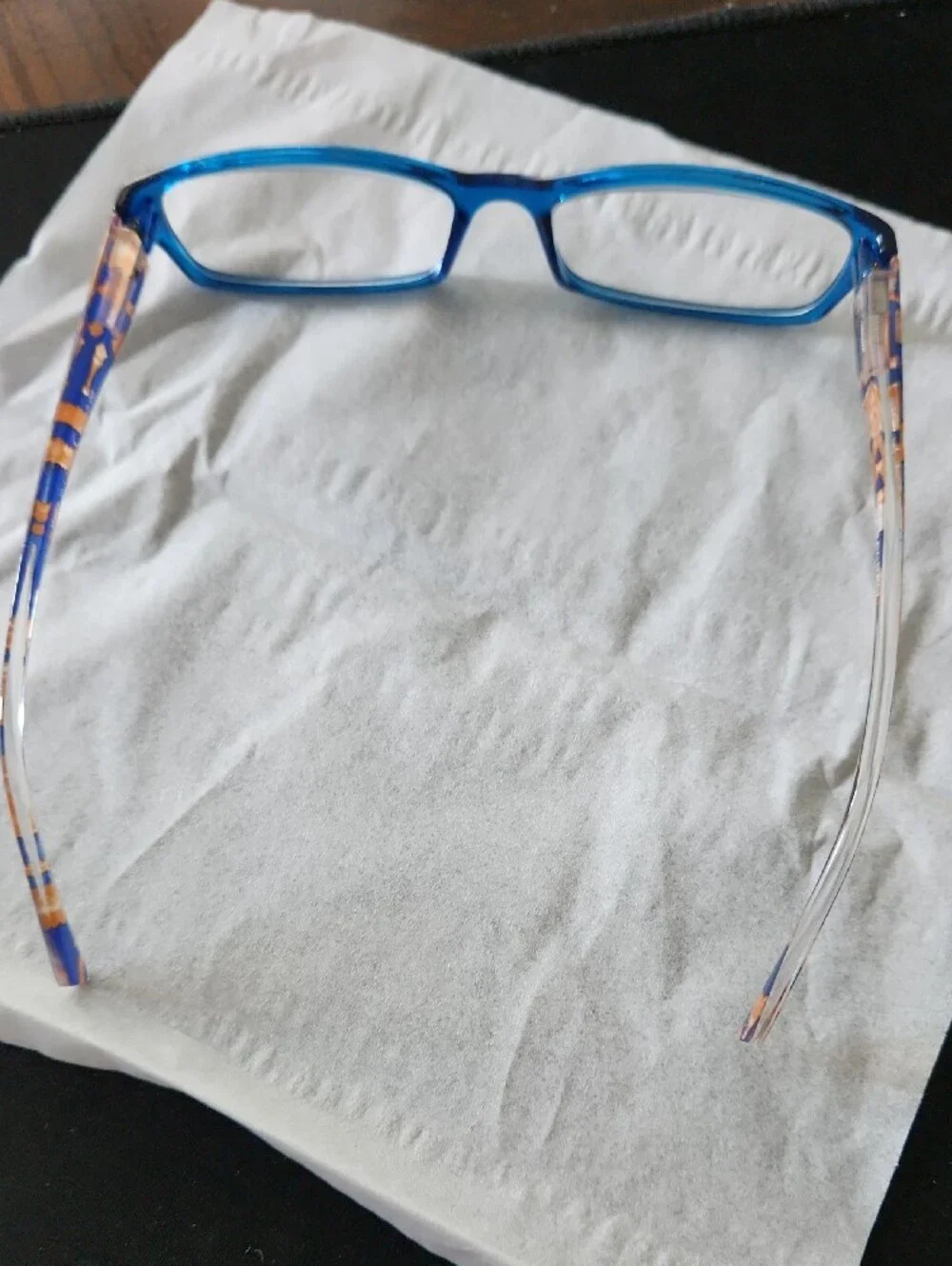 NEW Women Reading Glasses 2 Pairs Ladies Blue Spring Hinge Sides Readers 2.0